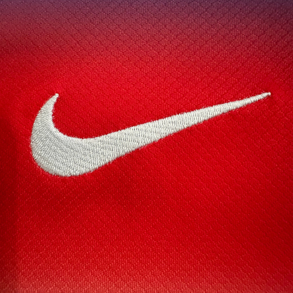 England 2024 Home Jersey – Red Fade Edition
